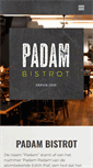 Mobile Screenshot of padam.be